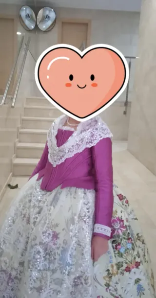 Vestido Fallera Niña