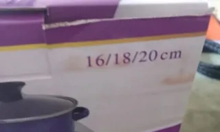 Set 3 Cacerolas RUIBEITU Metal