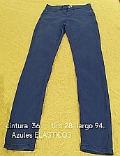 Vaqueros azul Electrico