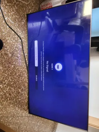 Televisión Samsung Smart TV Negra