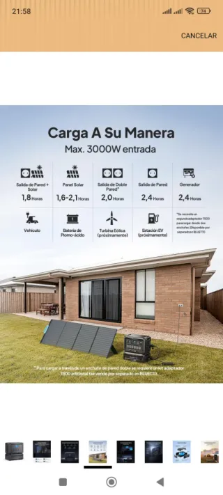 Estación de energía Bluetti AC300