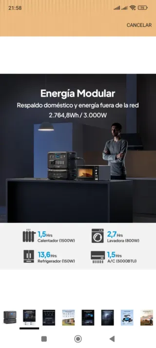 Estación de energía Bluetti AC300