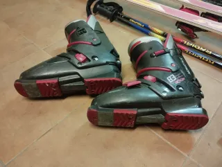 Esquís Head con Botas Salomon y Bastones