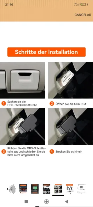 Cable Vantrue para cámara nuevo en caja