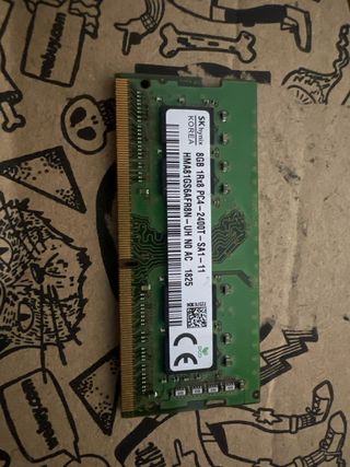 Memoria ram 8GB DDR4 2400T portátil