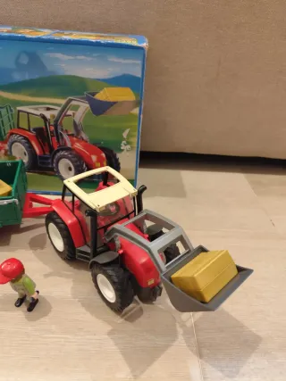 Playmobil Tractor y Remolque 4496
