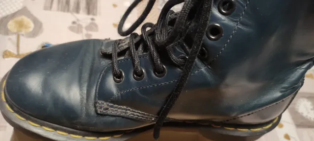 Anfibi Dr. Martens Blu Taglia 39