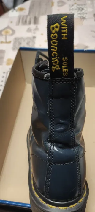 Anfibi Dr. Martens Blu Taglia 39