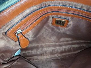 Pochette Rocco Barocco Beige/Marrone Pitonata