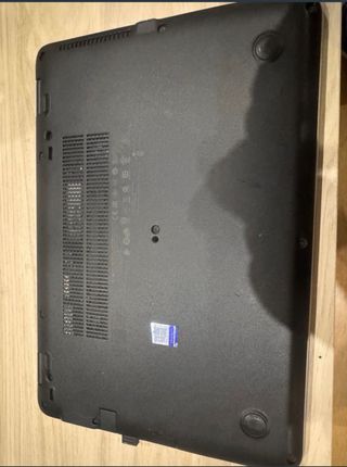 Portátil HP Plata y Negro