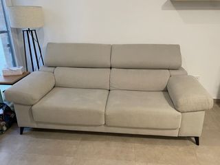 Sofá Kenay color perla/beige