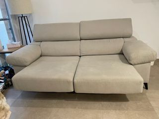 Sofá Kenay color perla/beige