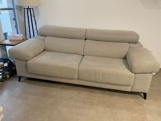 Sofá Kenay color perla/beige