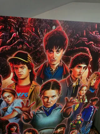 Cuadro madera Stranger Things