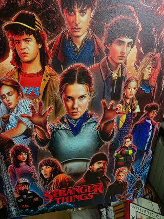 Cuadro madera Stranger Things