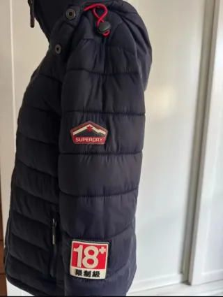 Plumas Superdry Azul