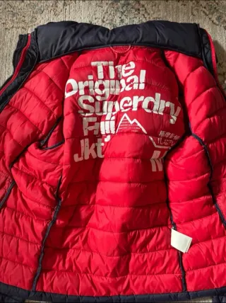 Plumas Superdry Azul