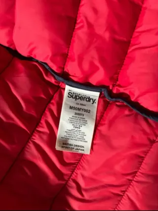 Plumas Superdry Azul