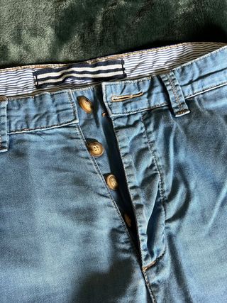 Calças de ganga Sacoor azuis homem