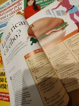 Set 6 riviste salute