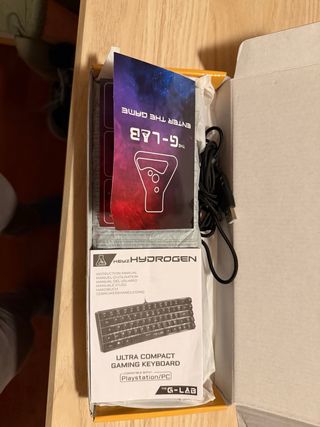 Teclado Gamer G-LAB Hydrogel RGB