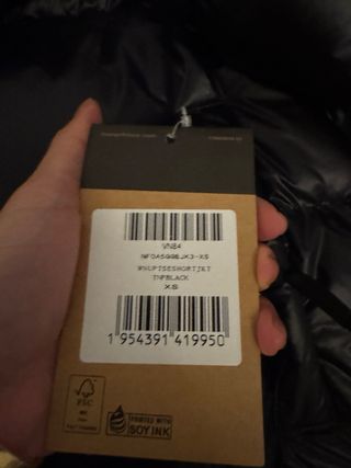 Chaqueta The North Face Nuptse Mujer Negra