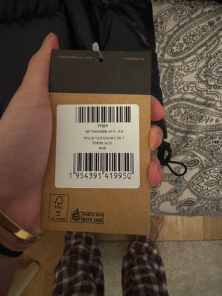 Chaqueta The North Face Nuptse Mujer Negra