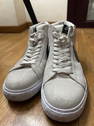 Nike SB Blazer Mid Beige/Azul