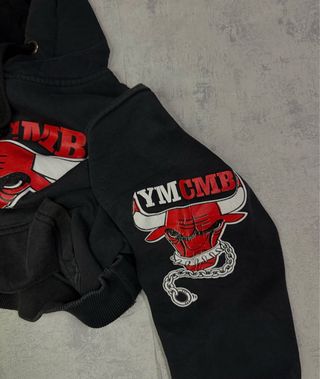 Sudadera Chicago Bulls Negra