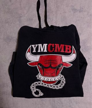 Sudadera Chicago Bulls Negra