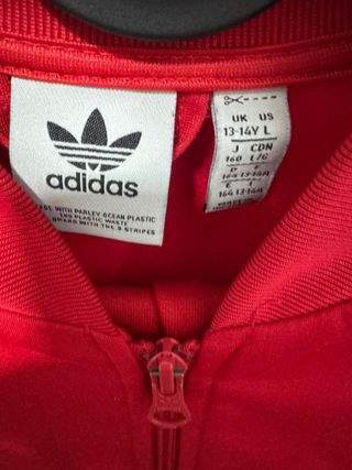 Chándal Adidas Niño Rojo