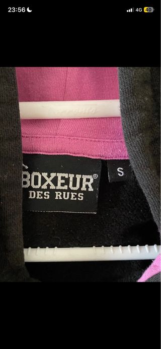 Sudadera Boxeur Negra