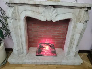 Chimenea de piedra Villamayor