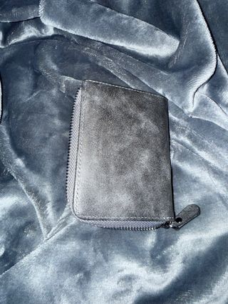 Cartera Bifold con Cremallera