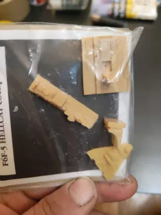 Maqueta Aires 1/48 F6F-5 Hellcat Cockpit Hasegawa