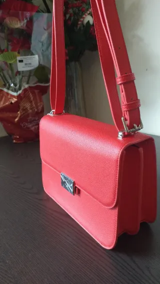 Borsa Benetton rossa nuova