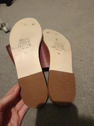 Sandalias de piel mujer