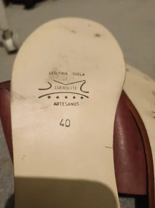 Sandalias de piel mujer