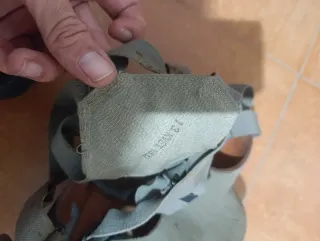 Mascara antigás antigua