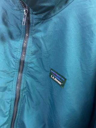 Chaqueta L.L.Bean Azul Marino y Verde