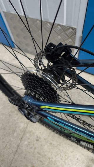 Bicicleta Montaña Mujer Verde Oliva