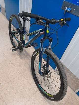 Bicicleta Montaña Mujer Verde Oliva