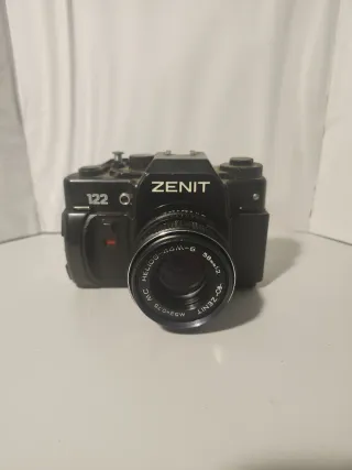 Zenit 122 con Helios 44-6 M42