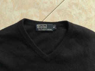 Maglioncino Polo Ralph Lauren Lana Merino Nero M