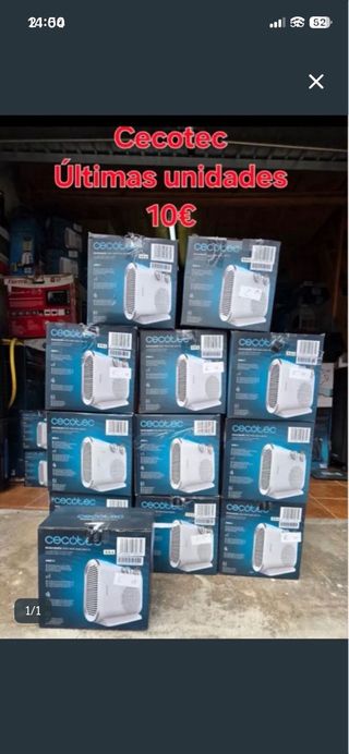 Calefactor Cecotec 10€