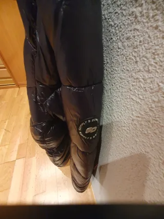 Chaqueta plumas de JD 3/4 negra