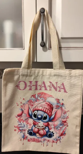 Bolso Tote Ohana con Stitch