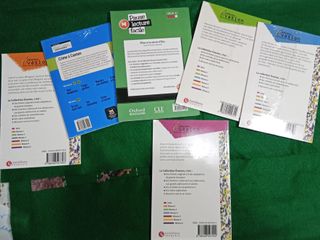 Libros de lectura para estudiantes de francés.