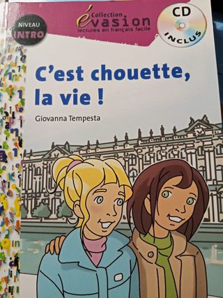 Libros de lectura para estudiantes de francés.