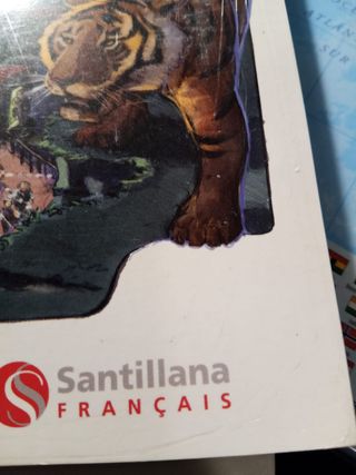 Libros de lectura para estudiantes de francés.